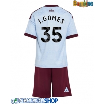 Maglie da calcio Aston Villa Joao Gomes #35 Terza Maglia Bambino 2026-27 Manica Corta + Pantaloni corti)